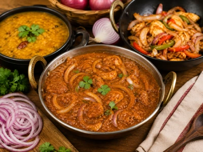 Indian Fresh Red Onions for Cooking and Food Service