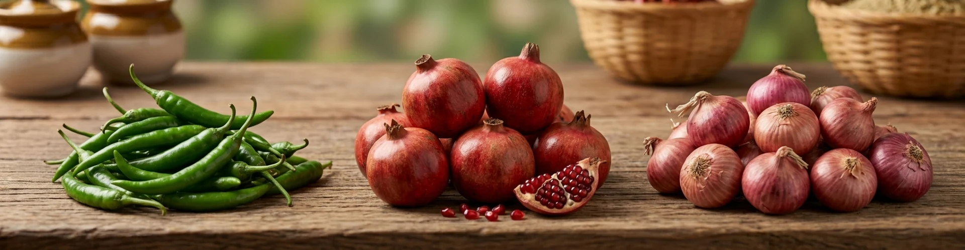 Fresh Indian fruits and vegetables for bulk export