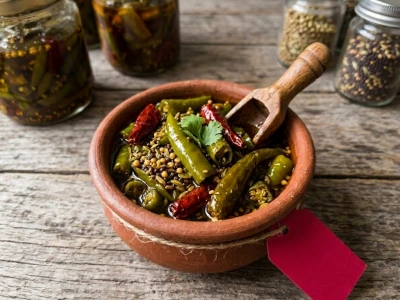 Fresh Green Chilli for pickles and preserved food products