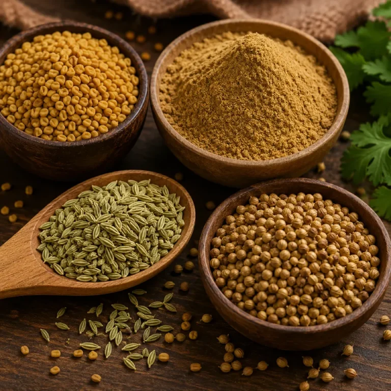 Indian whole and ground spices for export
