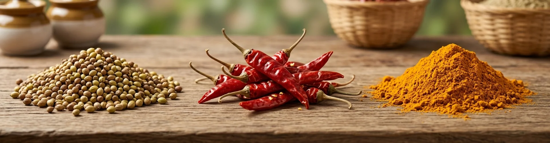 Indian whole and ground spices for bulk export